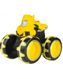 Ηλεκτρονικό παιχνίδι Tomy - Monster Treads, Bumblebee, με φωτιζόμενες ρόδες 